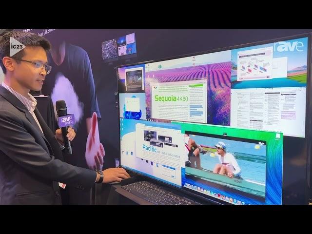 InfoComm 2023: Avitech Showcases Sequoia 4K60L 4x4 4K@60Hz Seamless Matrix Switch with Multiview