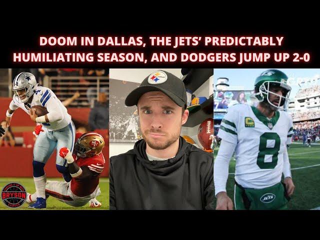 Doom in Dallas, the Jets’ Predictably Humiliating Season, and Dodgers Jump Up 2-0