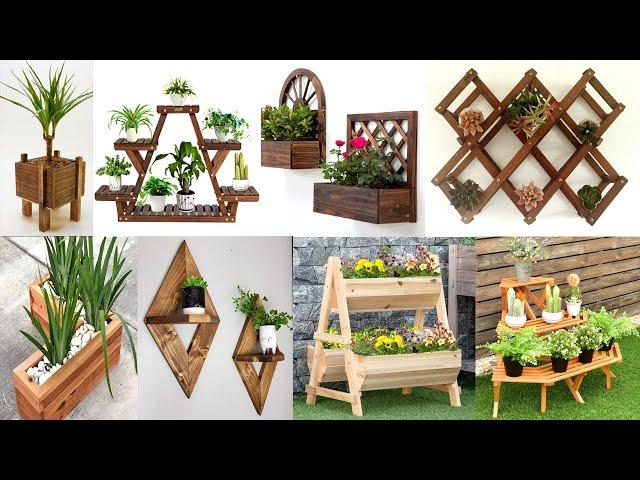 120  Creative DIY Wooden Plant Stand Ideas