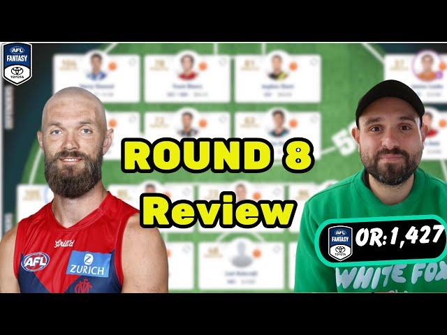 AFL Fantasy Round 8 Review| AFL FANTASY 2025
