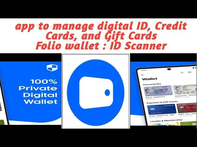 My review of the application Folio Wallet ID Scanner