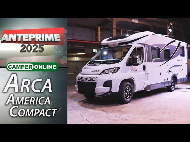 Nuovi Arca America Compact: anteprime e novità camper 2025