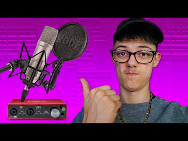 How to set up your microphone in FL Studio 21 (RODE NT1A, Focusrite Interface)