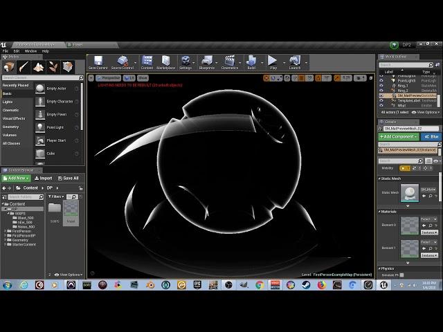 DPTV UE4 Material Tutorial 16 (Fresnel)