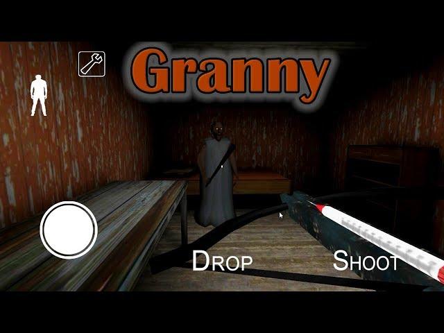 Granny The Horror Game Из арбалета по забагованной бабке #1