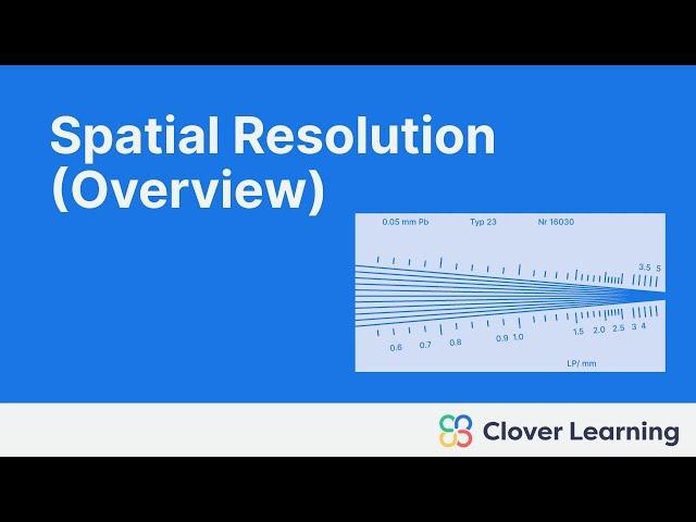 Spatial Resolution in Digital Radiography Explained