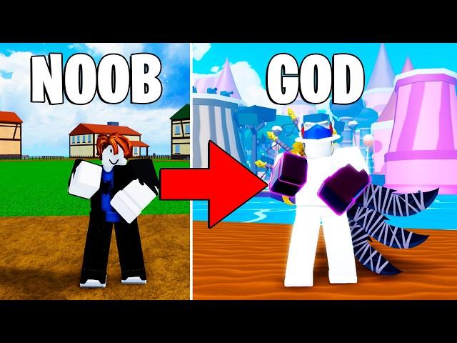 NOOB To Becoming The GOD Of Blox Fruits