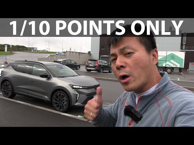 Renault Scenic E-Tech autoparking test