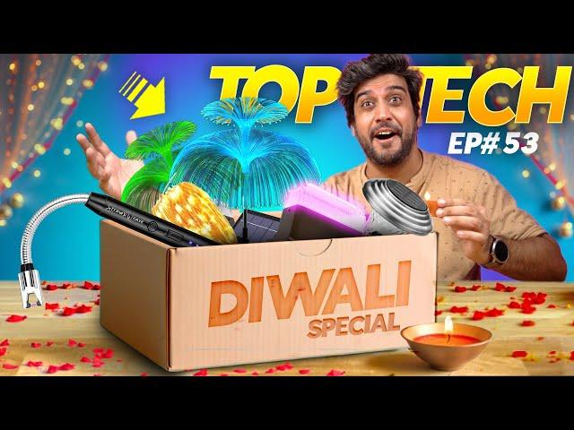 5 CRAZY Diwali Gadgets Under ₹500 from Amazon! 🪔 TOP TECH 2024 Ep #53