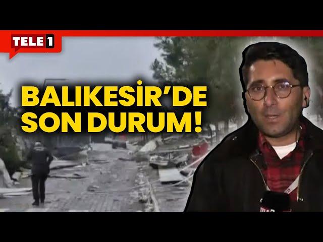 Balıkesir'de son durum ne? Mahir Baş, mermi fabrikasının önünden aktarıyor!