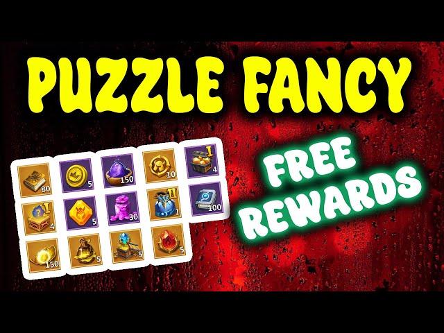 PUZZLE FANCY | FREE REWARDS | CASTLE CLASH