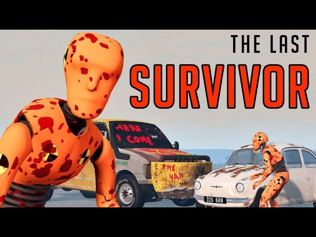 The Last Survivor – Crash Test Zombies – BeamNG Drive | Demolition Republic