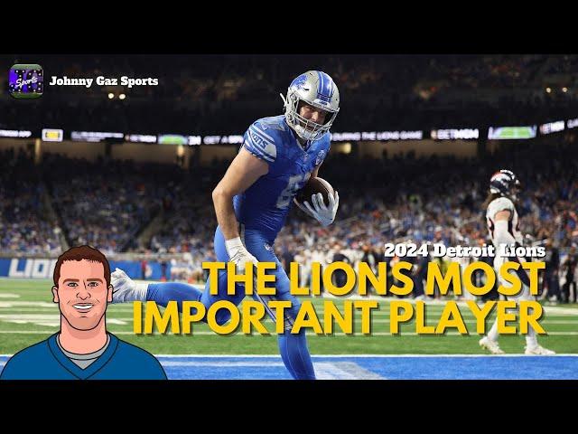 The Detroit Lions Most Important Player...Sam LaPorta | Johnny Gaz Sports