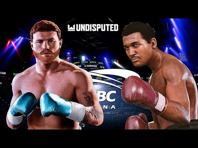 Saul Canelo Alvarez vs Sugar Ray Robinson in Undisputed Boxing Game!