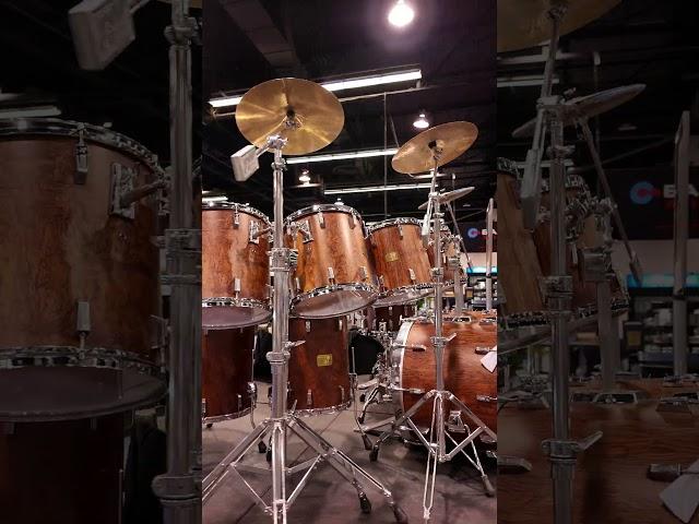 Vintage SONOR on display at NAMM 