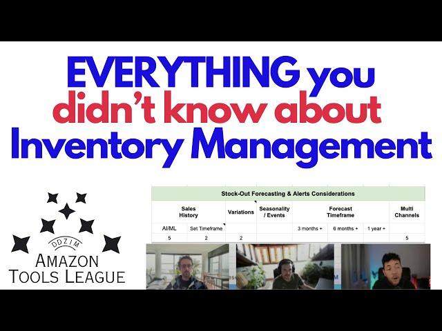 The BEST Inventory Management Software for Amazon FBA 2024