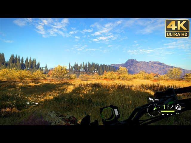 The Hunter: Call of the Wild Bow Hunting [4K 60fps] No Commentary Gameplay