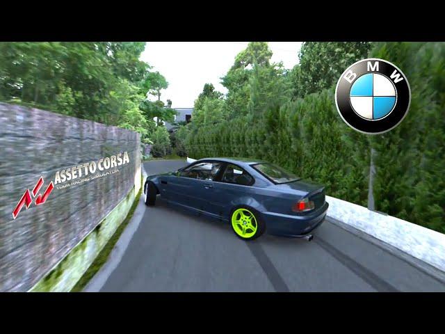 BMW E46 330Ci Drifting Hondarribia 1.0 Assetto Corsa