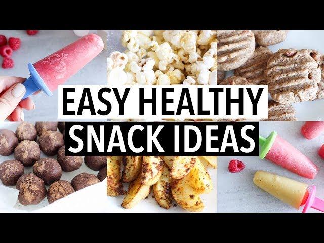 10 EASY HEALTHY SNACK IDEAS (You NEED to try! Low Cal, Healthy, Yum!)