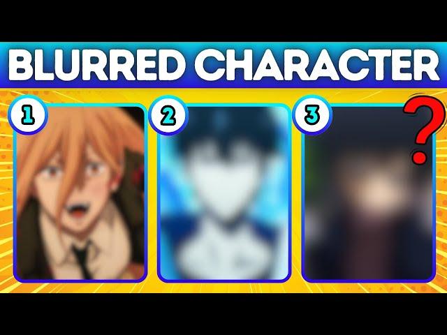 Discover the HIDDEN Anime Character  Anime Quiz