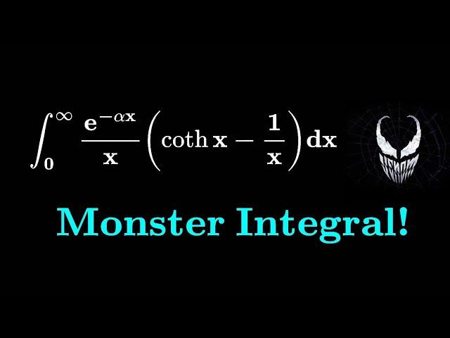 An absolute MONSTER of an integral