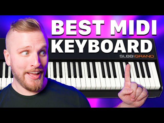 BEST Midi Keyboard under $1000 fully weighted!? Studiologic SL88 Grand Review