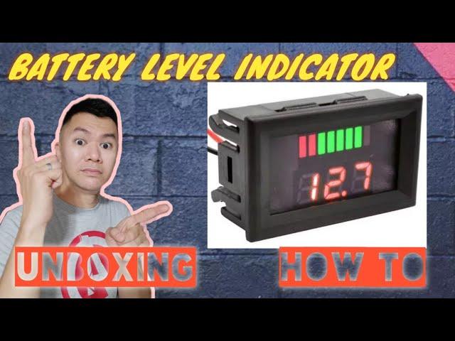 Battery Level Indicator DC 12V 24V 36V 48V 60V 72V Lithium Battery Capacity Meter Voltmeter Voltage