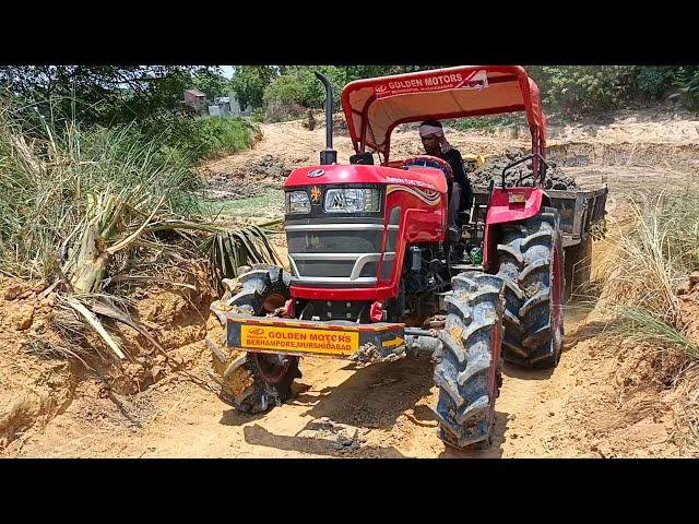 JCB 3DX AND MAHINDRA YUVO TECH+585  4WD TRACTAR JCB LOAD VIDEO, MAHINDRA YUVO TECH TRACTAR VIDEO,