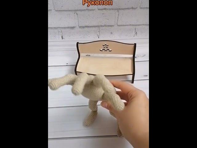 Рукопоп. Интерьерная игрушка. Ручная работа. #ручнаяработа #игрушкиручнойработы #рукопоп