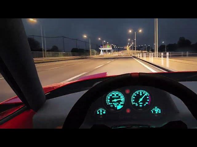 Ferrari F40 - Top Speed | Tokyo Expressway