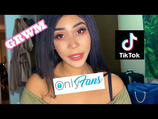 GRWM for OnlyFans! + How to Promote on TikTok