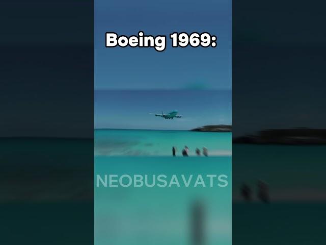 Boeing in 1969: #avgeek #aviation #shorts #fyp #plane #airbus #747