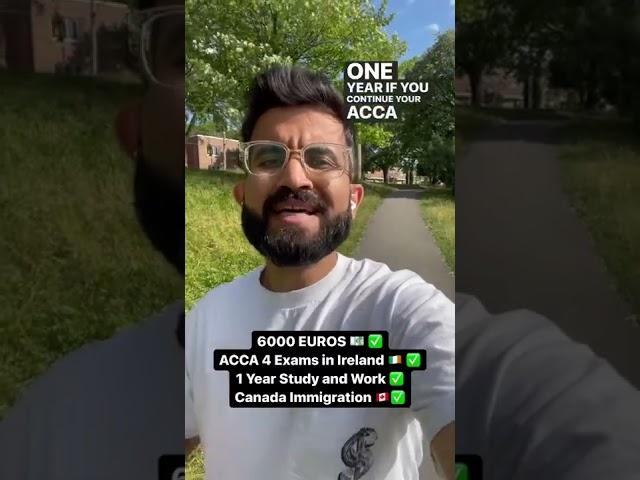 ACCA in Ireland  in 6000 Euros  