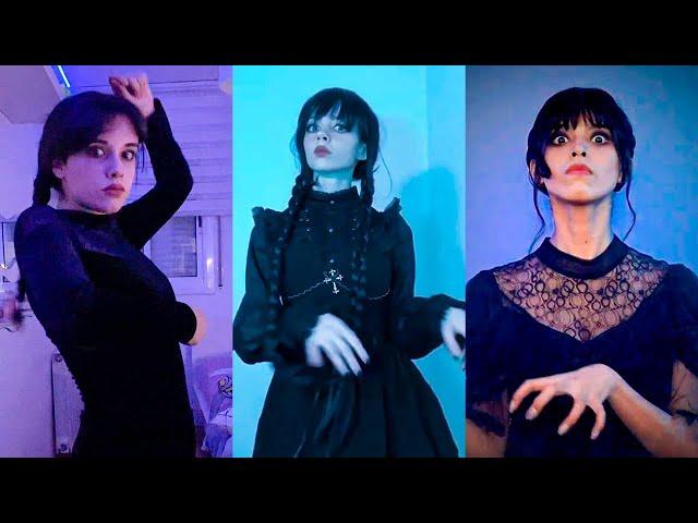 Wednesday Addams Dance Challenge | NEW Wednesday Dance Scene | Dance With My Hands, Hands, Hands