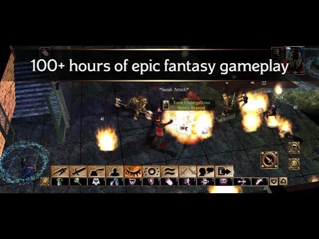 Neverwinter Nights Enhanced Edition iPhone impressions