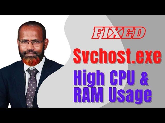 How To Fix Svchost exe High CPU & High Memory Usage In Windows 10