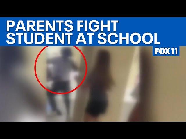 Parents barge into California school to fight student | FOX 11 LA