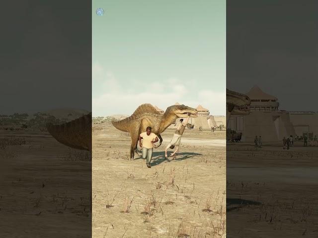 Spinoraptor shows no mercy to humans  Jurassic World Evolution 2
