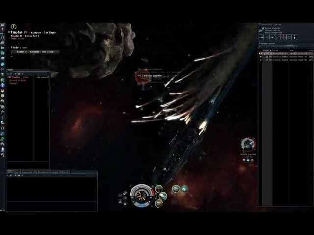 ratting in low sec in a destroyer in eve-online