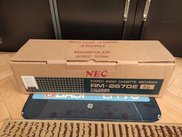 Unpacking NEC RM 2670E