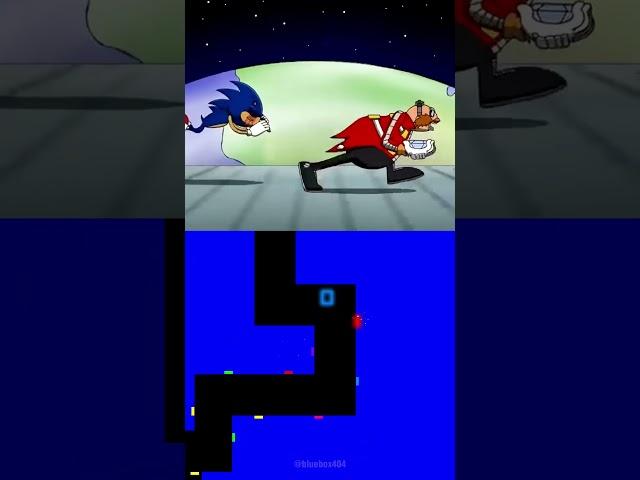 SONIC.EXE vs Dr. Eggman | Blue Bouncing Square