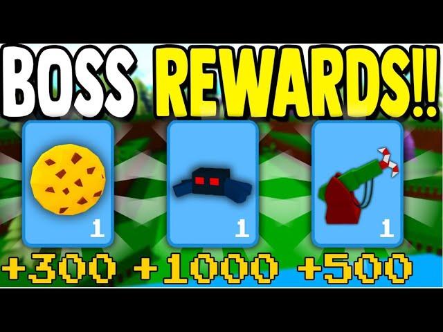 *EVERY* BOSS FIGHT REWARD!! | Build a boat for treasure ROBLOX