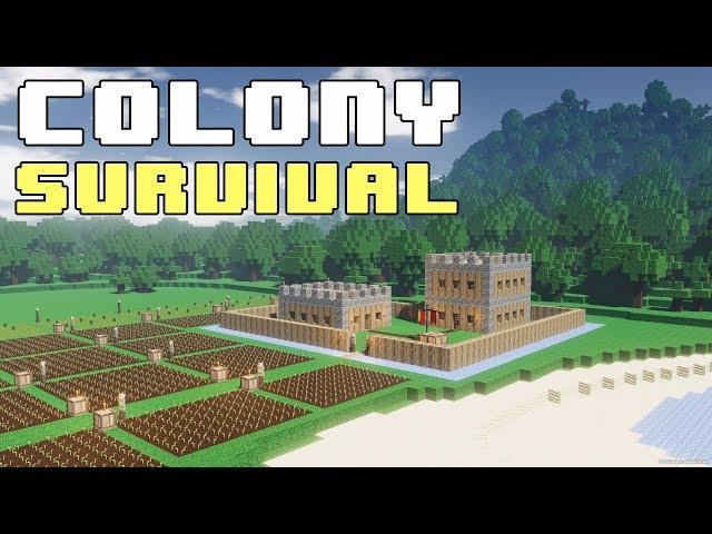 Прохождение COLONY SURVIVAL - ПЕРВЫЕ РАБЫ!