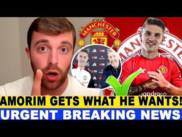 YESMan United Transfer MADNESS! Gyokeres Demands United MoveAmorim Tells Wilcox Squad Problems#fc