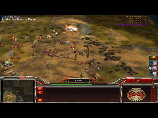 Command & Conquer Atlas Mod: Boss General vs Tank Laser & Demolitions Generals