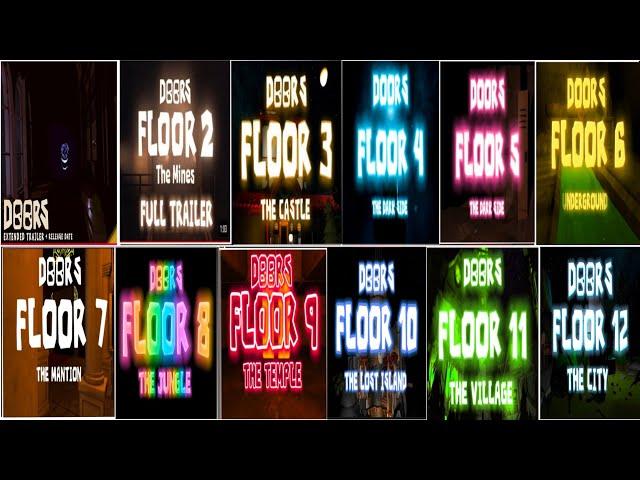 Trailer Comparison: Doors Floor 2 Vs Doors Floor 3 Vs Doors Floor 4 Vs Doors Floor 5 Vs 10 Vs 12