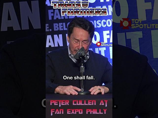 Peter Cullen as Optimus Prime at Fan Expo Philly