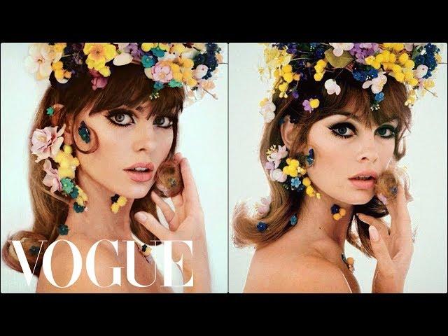 recreating ICONIC vogue photos | 60's jean shrimpton