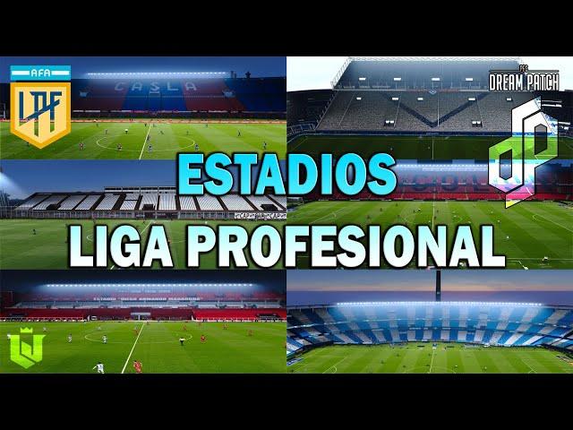 ASI LUCEN LOS ESTADIOS DE LA LIGA PROFESIONAL DE ARGENTINA  |  DREAM PATCH V2   | PES 2021