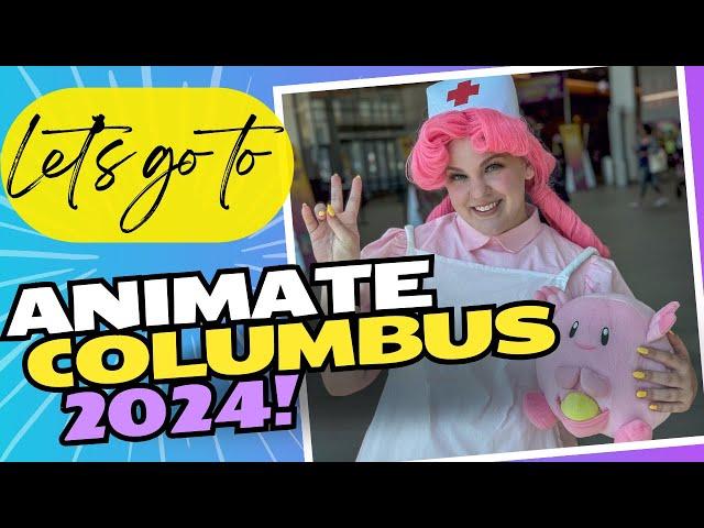 Animate Columbus 2024 Vlog: Anime Convention, COSPLAY,  GRWM, Nurse Joy & Kylo Ren